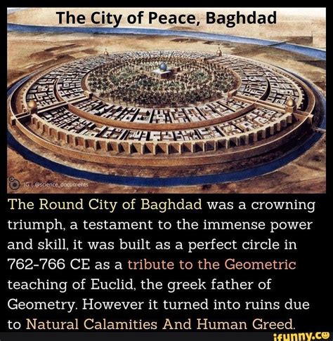 round city of baghdad today|How The Original City Of Baghdad Was Built In A Perfect Circle.